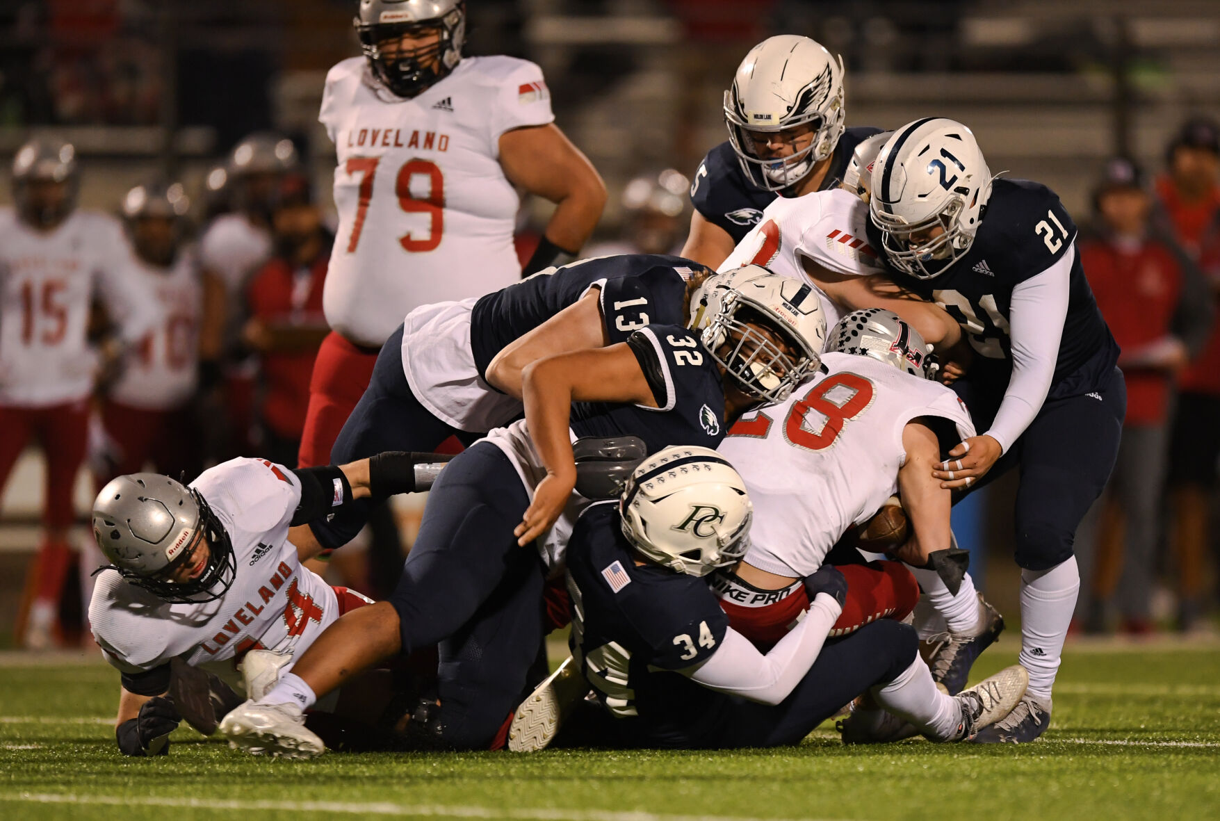 CHSAA 4A State Football Playoff Game Pine Creek vs Loveland
